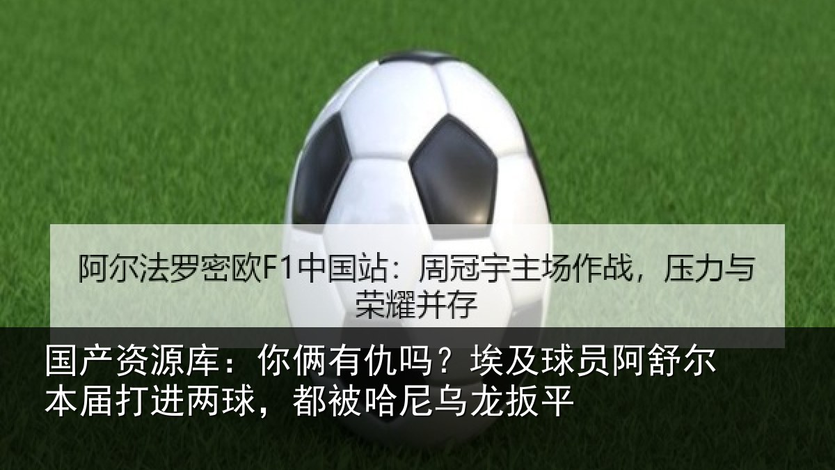 国产资源库：你俩有仇吗？埃及球员阿舒尔本届打进两球，都被哈尼乌龙扳平