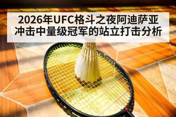 2026年UFC格斗之夜阿迪萨亚冲击中量级冠军的站立打击分析